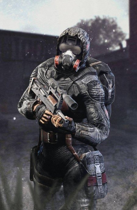 Сталкер долговец арт