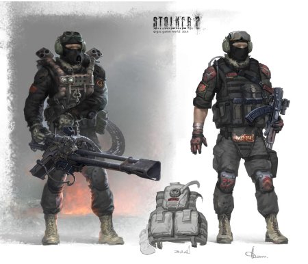 Концепт арт сталкер 2 долг