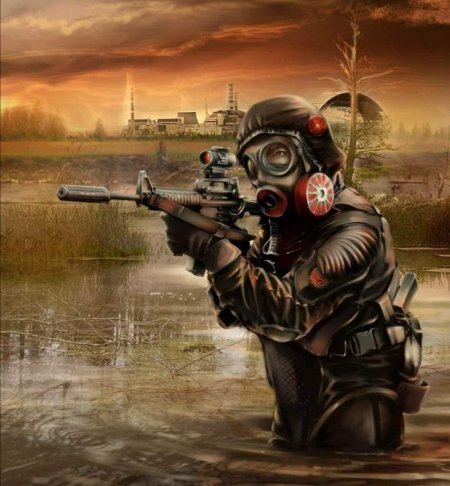 Сталкер долговец арт