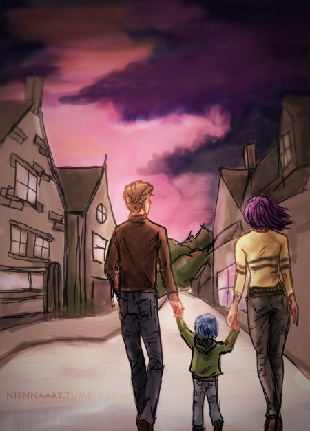 Люпин тонкс и тедди