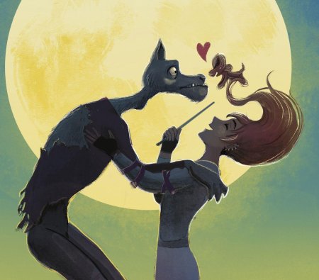 Тонкс и люпин