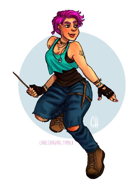 Нимфадора тонкс арт