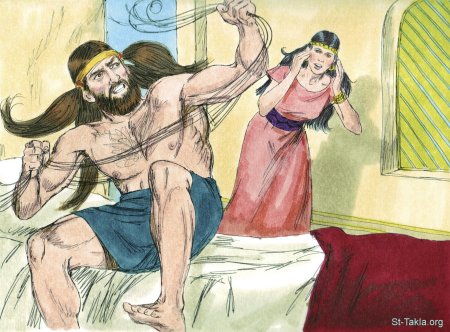 Самсон и далила библия