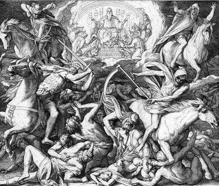 Всадника апокалипсиса картина дюрера