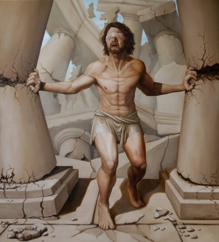 Самсон библейский герой