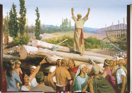 Ной строит ковчег