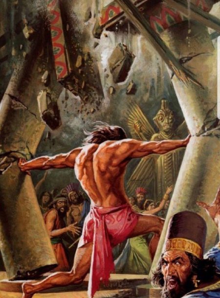 Самсон против филистимлян