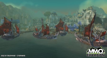Штормград корабль wow