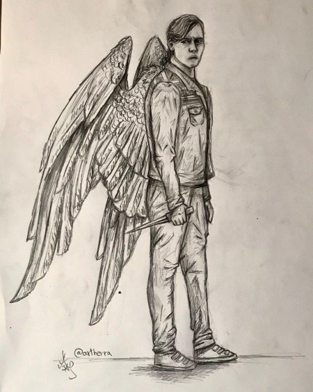 Джек клайн сверхъестественное с крыльями