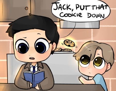 Джек и кастиэль сверхъестественное