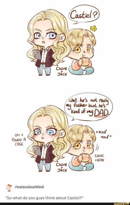 Клэр новак и кастиэль арт