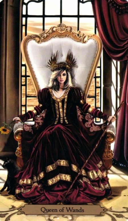 Королева жезлов таро чародеев