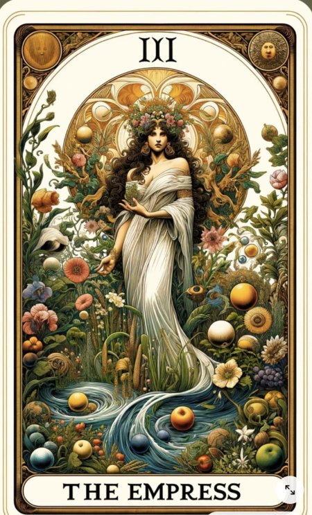 Карта таро императрица