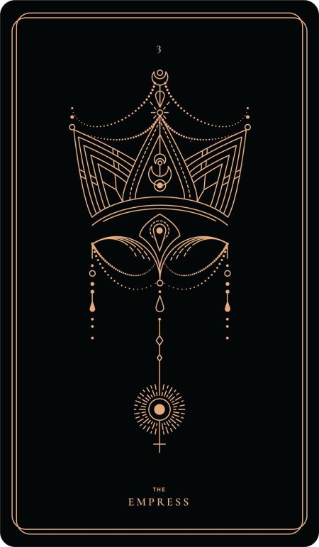 Карты таро черные