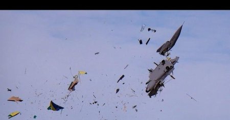 Столкновение самолетов в воздухе