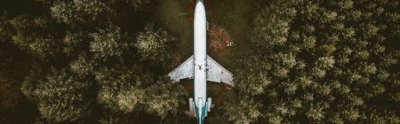 Самолет вид сверху