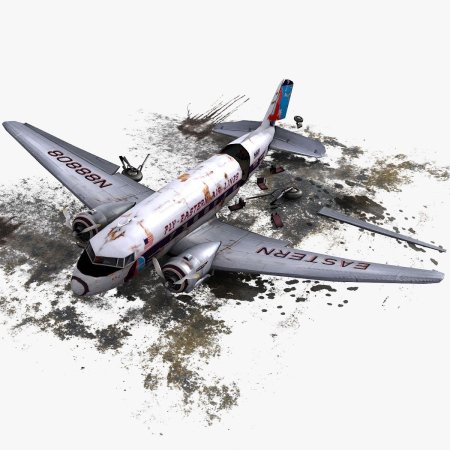 Моделирование крушения самолета