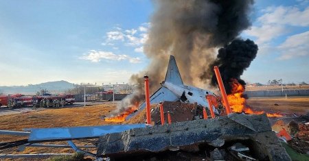 Крушение самолета в южной корее