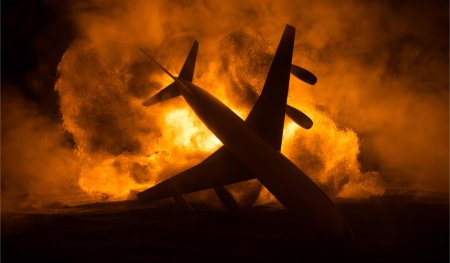 Самолёт крушение