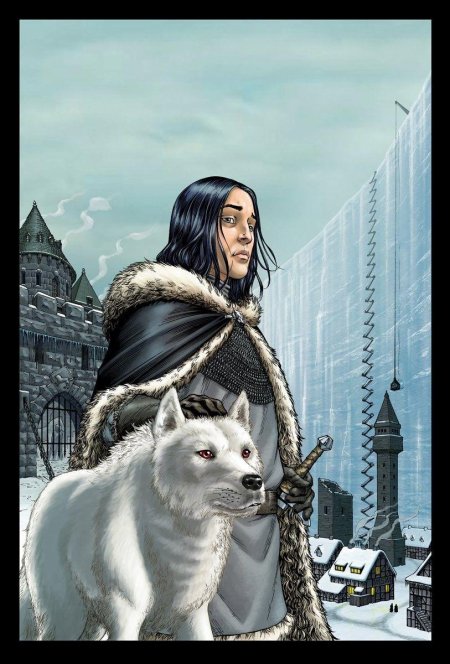 Лютоволк джона сноу