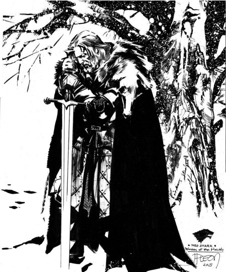 Игра престолов иллюстрации