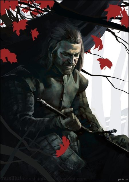 Эддард старк игра престолов арт