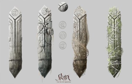 Оружие год оф вар концепт арт