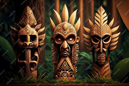 Маска идол истукан тотем африка