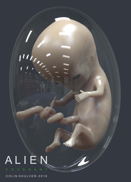 Чужой ксеноморф зародыш