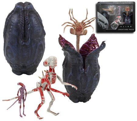 Фигурки neca alien: covenant creature pack
