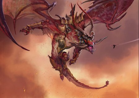 Красный дракон драго