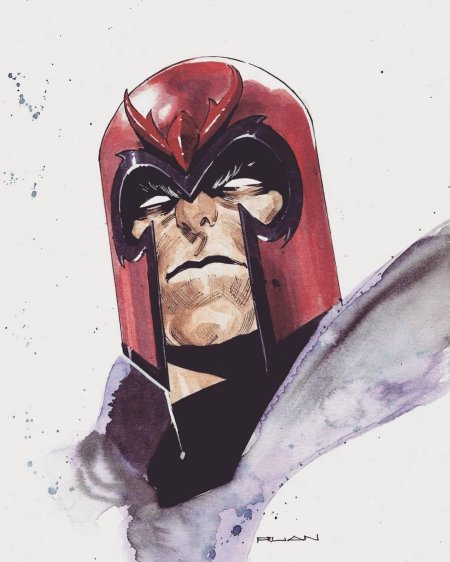 Магнето марвел арт