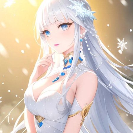 Аниме девушка красивая