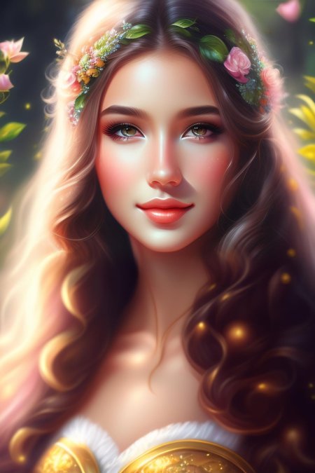 Девушка арт