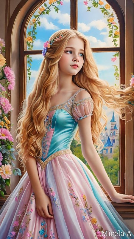 Девушка принцесса