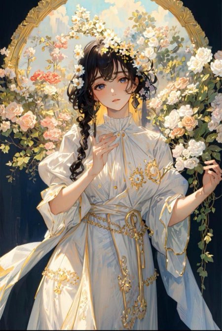 Аниме девушка фэнтези