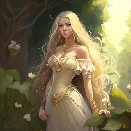 Девушка из фэнтези