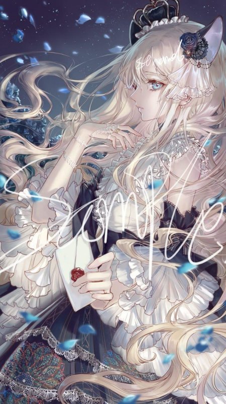 Аниме девушка красивая