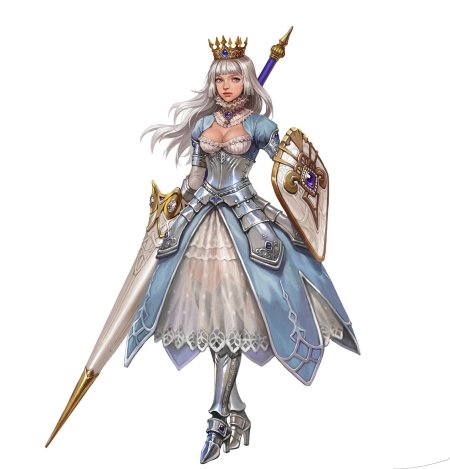 Аниме рыцарь и принцесса