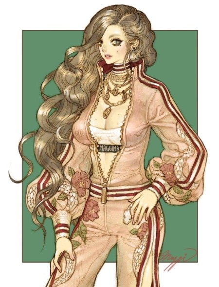 Модная иллюстрация