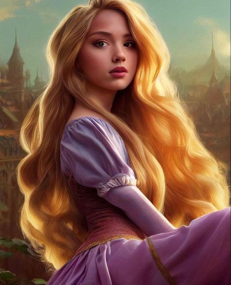 Принцесса рапунцель