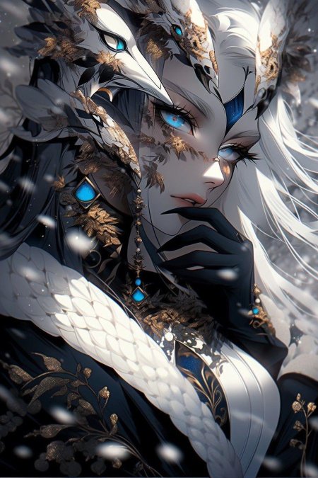 Девушка фэнтези арт