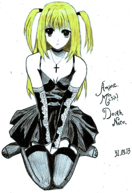 Миса тетрадь смерти