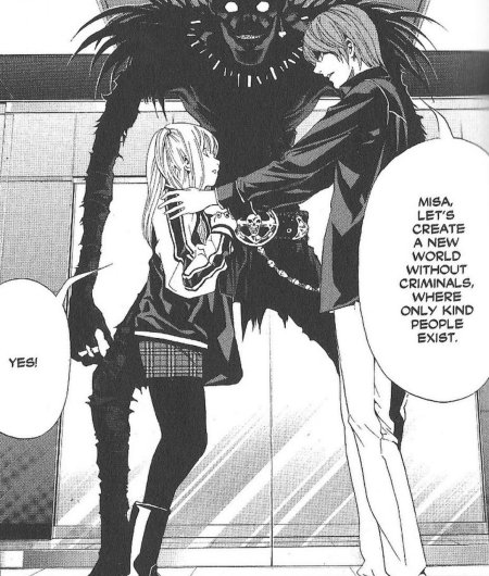 Амане миса тетрадь смерти манга