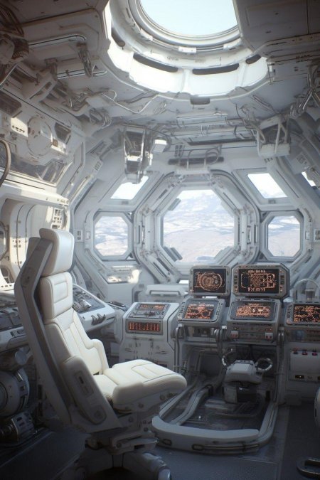 Космический интерьер