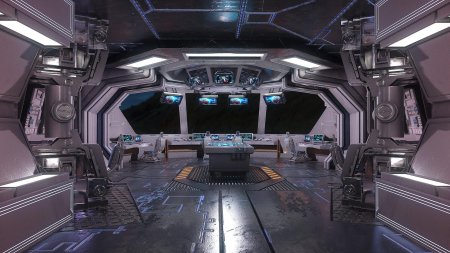 Космический корабль изнутри