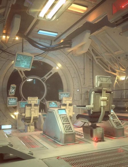 Мостик космического корабля