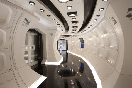 Космический корабль будущего внутри