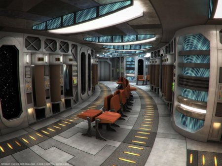 Звездный путь энтерпрайз интерьер