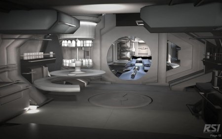 Авалон космический корабль интерьер